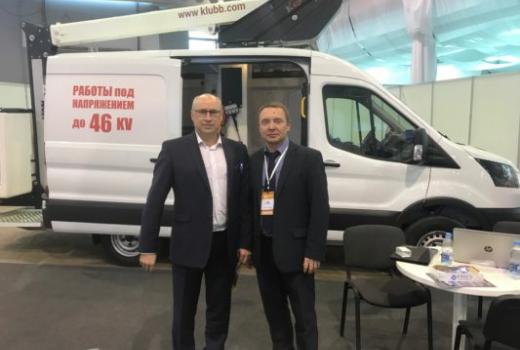 Our distributor SAFE TECHNOLOGY exhibited KLUBB Group's boom lifts