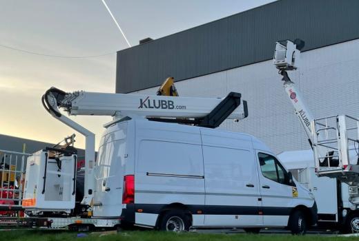  The tallest van-mounted platform unveiled at Matexpo
