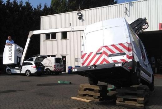 Maes case study – aerial platforms without outrigger