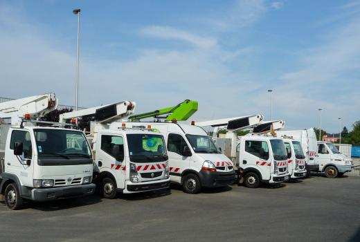 KLUBB's second hand aerial work platforms